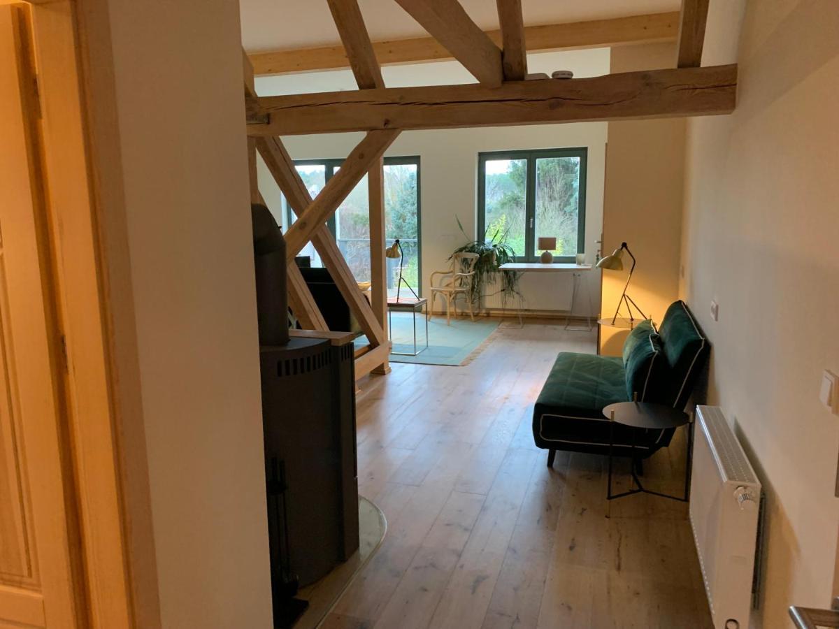 Kranichhof - Studio, Loft & Atelier زوسين المظهر الخارجي الصورة